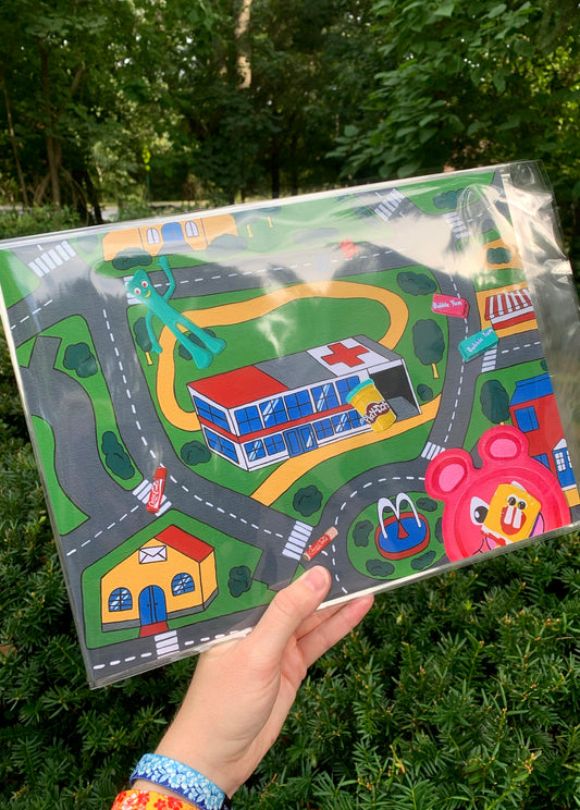 2000s Nostalgia, 9”x12” Print