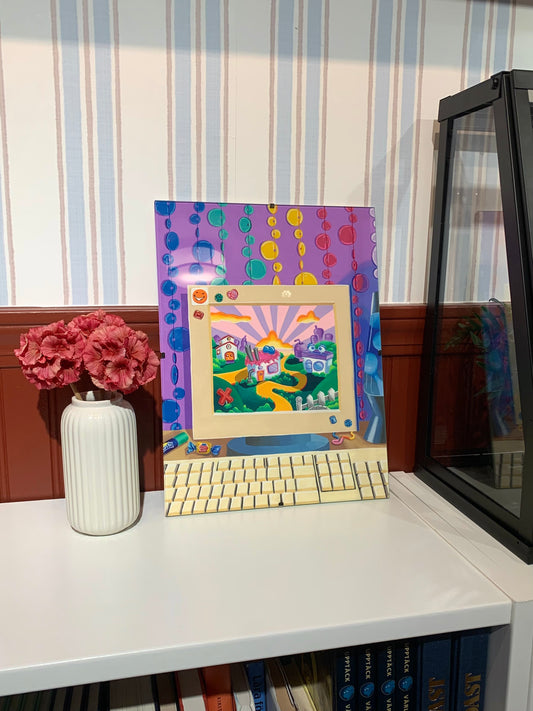 Inspired by “Purble Place” Nostalgia, Print