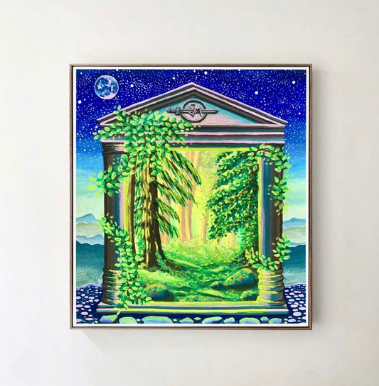 From One Land to Another, 9”x10” Print