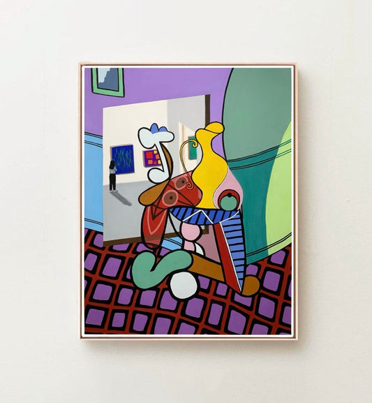 Inside a Picasso Painting, 11”x14” Print