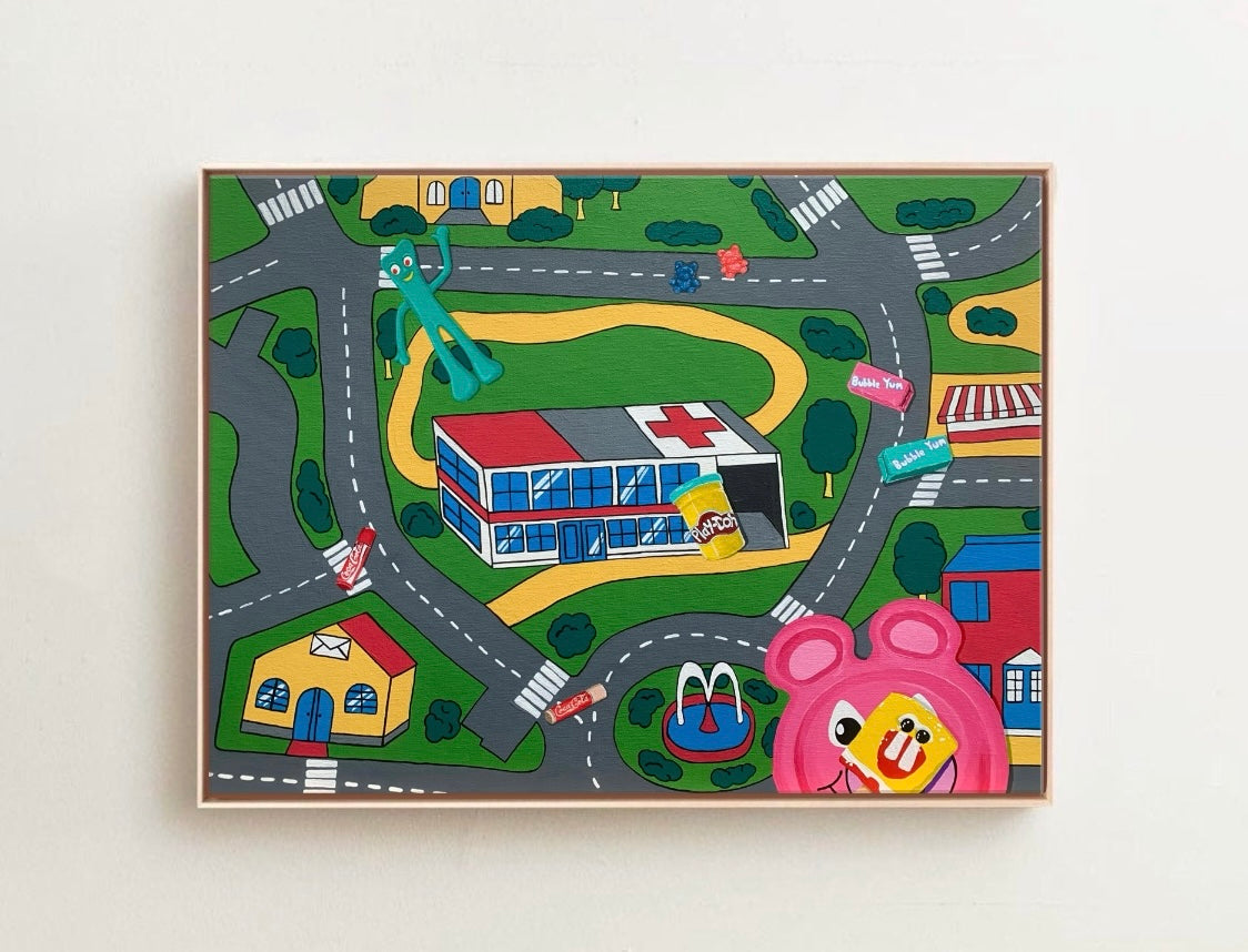 2000s Nostalgia, 9”x12” Print