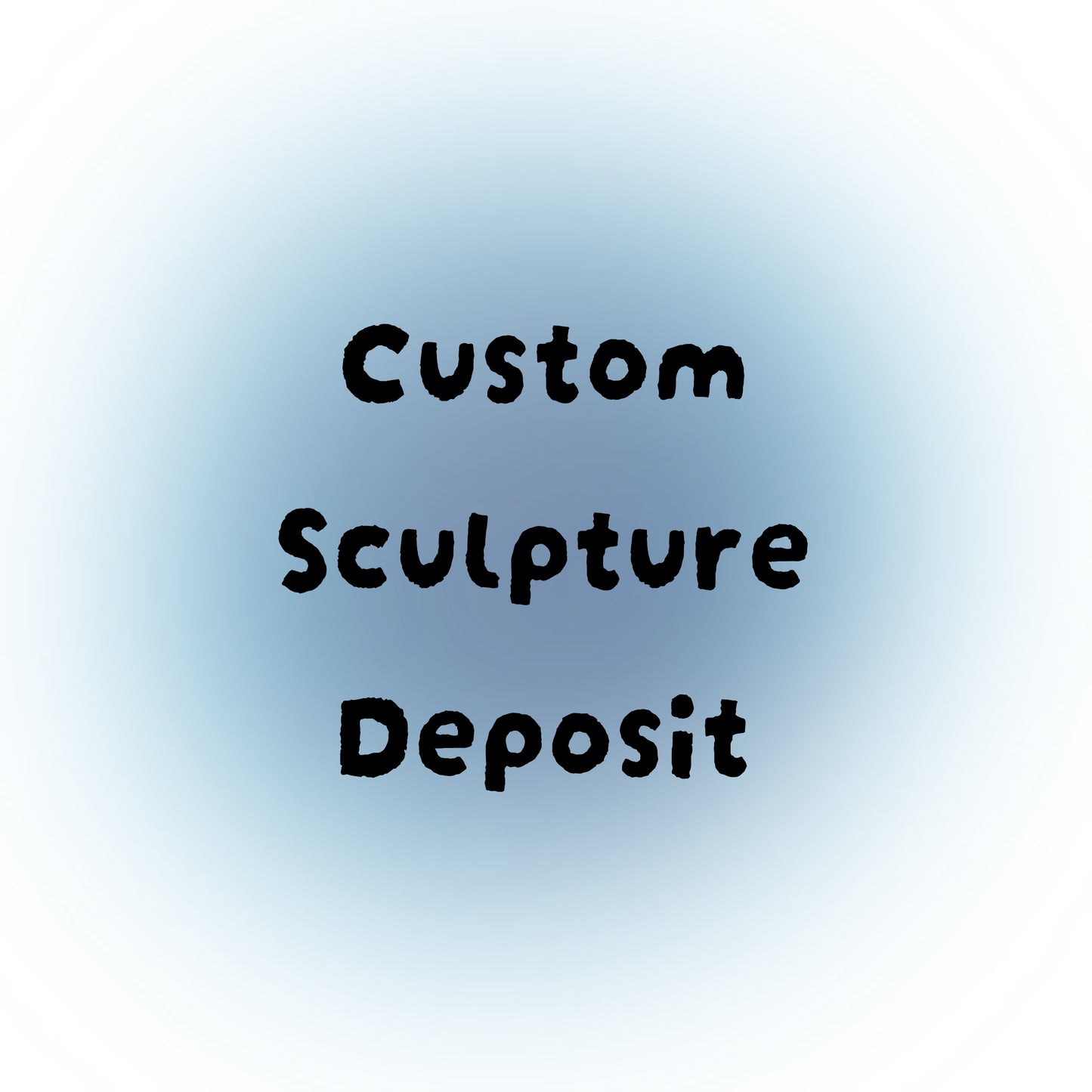 Custom Zoopal Sculpture & Bowl of Grits 30% Deposit